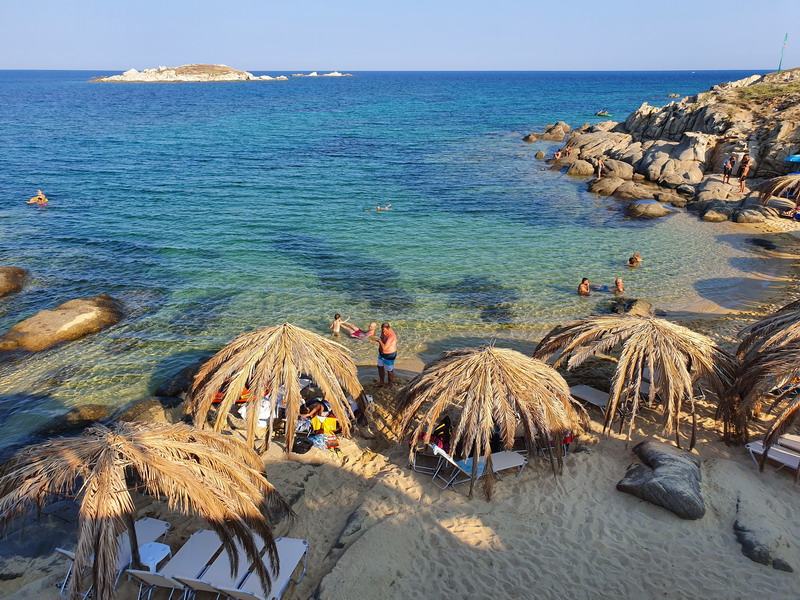  Tigania plaža Sitonija Halkidiki 